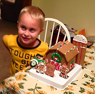 Landon's Gingerbread House 2