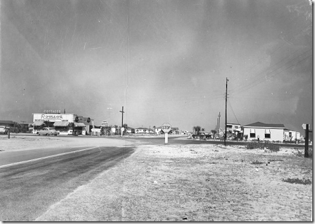 Gulf Shores Intersection 1950's