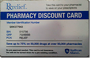 Pharmacy Card