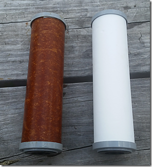 Water Filter Old and New