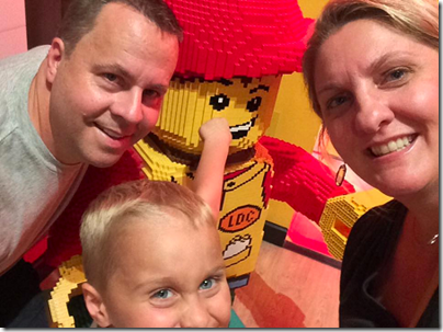 Landon at Legoland