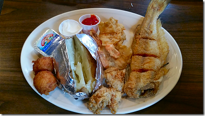 Catfish Cabin Cabin Platter