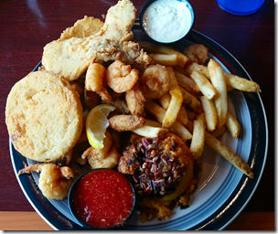 Desoto's Seafood Platter 2