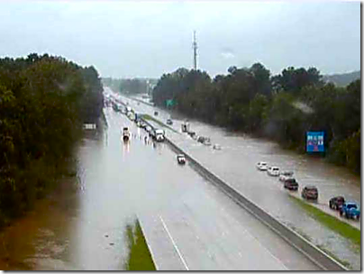Flooding on I-12