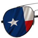 Texas Glasses Half
