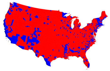 Population Vote Map