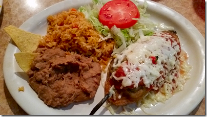 Taqueria Jalisco Chile Relleno