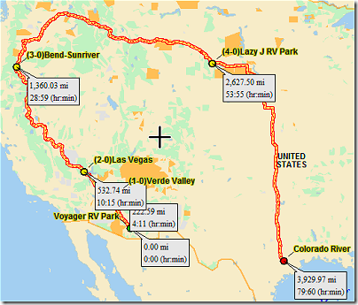 2017 Bend Route