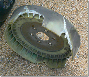 Broken Radiator Fan