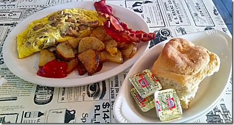 Horseshoe Cafe Omelet Breakfast