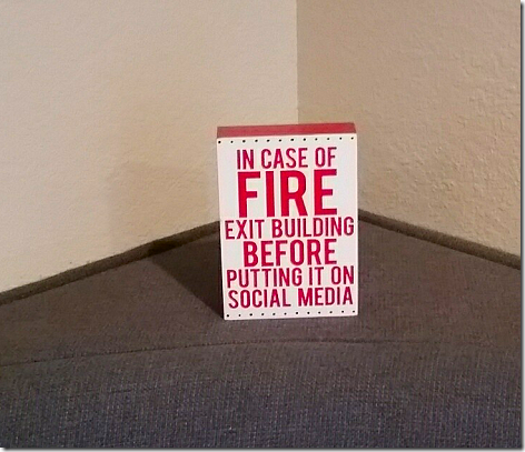 In Case Of Fire