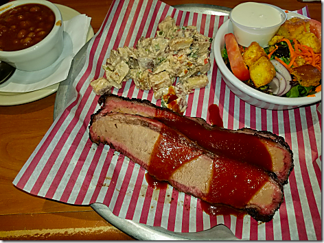 Baldy's BBQ Beef Brisker Plate