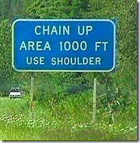 Chain Up Area