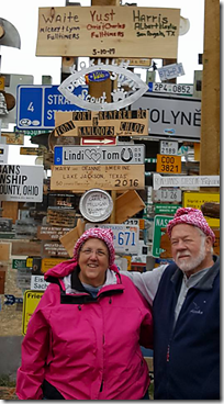 Chris Yust Watson Lake Signs