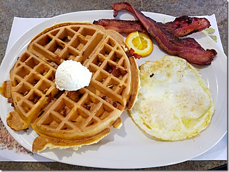 Hi-Lo Bacon Waffle