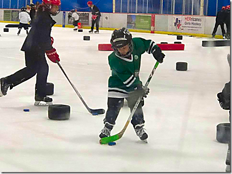 Landon Hockey on the Ice