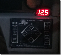 New Dash 12 volt Meter