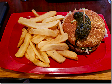 Red Robin Burnin' Love Burger