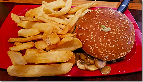 Red Robin Shroom Burger