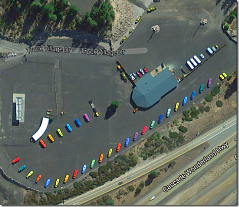 Truck Village Sat View