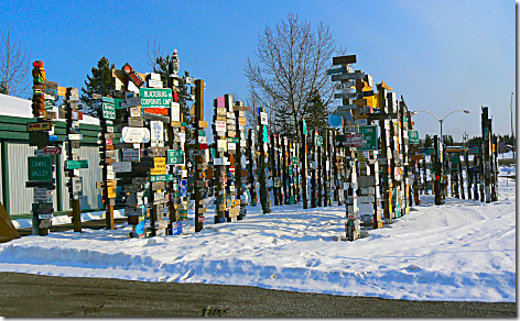 Watson Lake Sign Posts 1