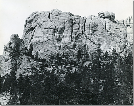 Mt Rushmore Before