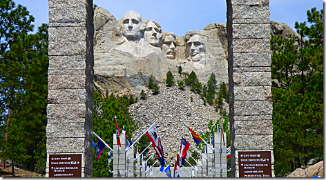 Mt Rushmore Framed