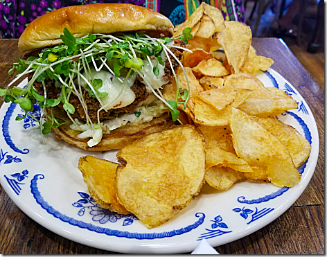 Ree Drummond's The Mercantile Fried Chicken Sandwich