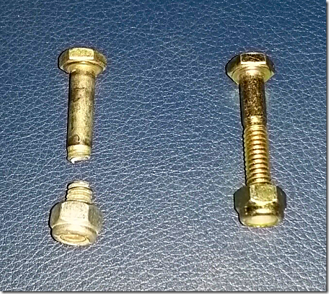 Rig Slide Broken Bolts