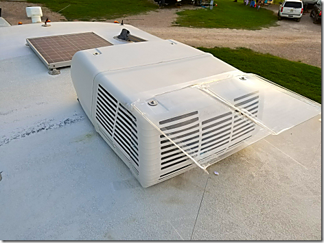 AC Baffle Installation