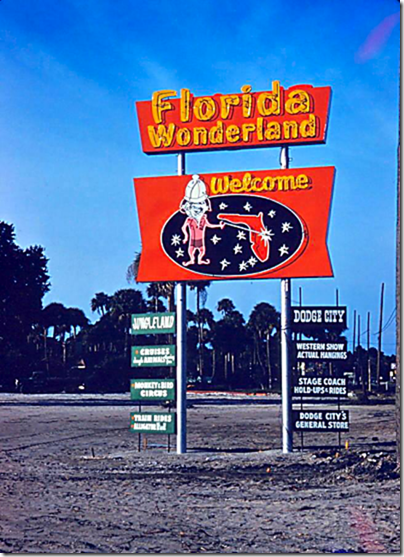 Florida Wonderland Sign
