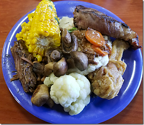 Golden Corral Plate