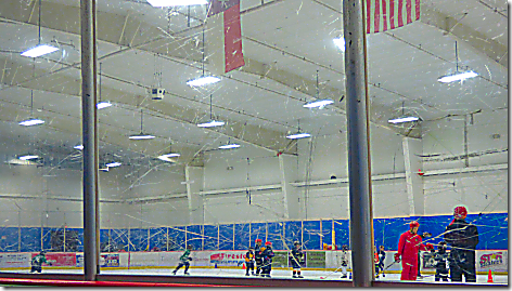 Hockey Rink Glass