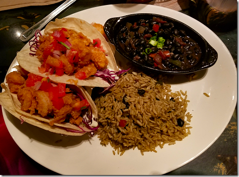 Rainforest Cafe Shrimp Tacos