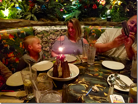 Rainforest Cafe Volcano