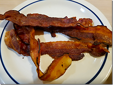 IHOP Glass Bacon