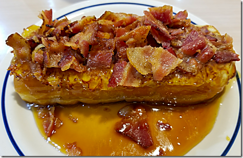 IHOP Maple Bacon Donut French Toasted