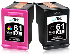 LxTek HP 61XL Cartridges