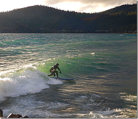 Lake Tahoe Surfing