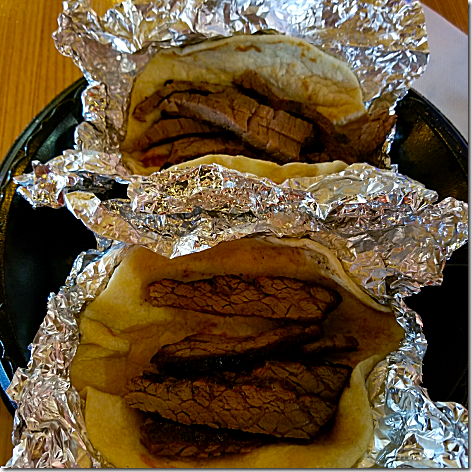 Taco Cabana Steak Fajita Tacos 1