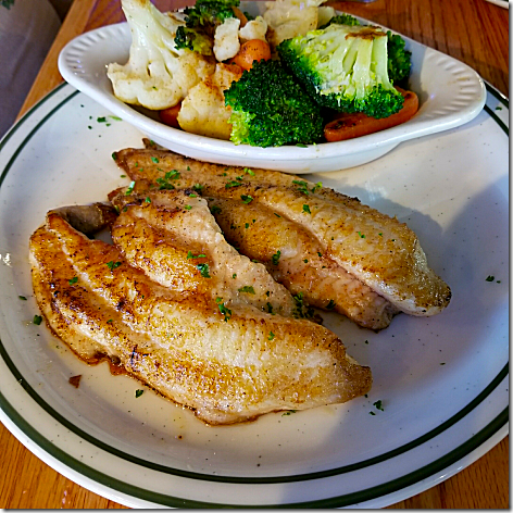 Floyd's Catfish Filets and Veggies