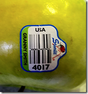 Granny Smith Apple Label