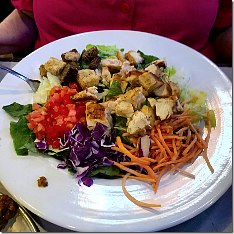 Plucker's Chicken Cobb Salad