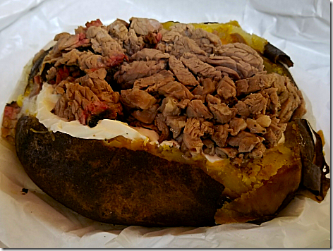 Rudy's Smoked Potato