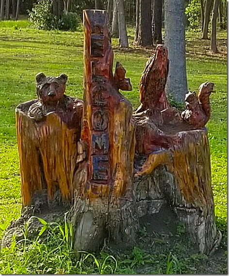 Tree Trunk Carving