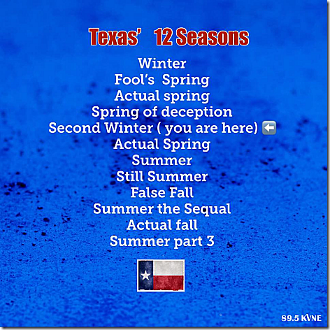Texas' Seasons