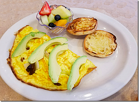 Egg and I Avocado Omelet