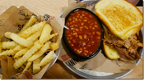 Sonny's Pulled Pork Sandwich 2