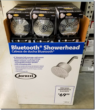 Bluetooth Showerhead