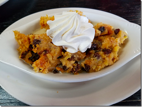 Crazy Bout Crawfish Bread Pudding with Rum Sauce